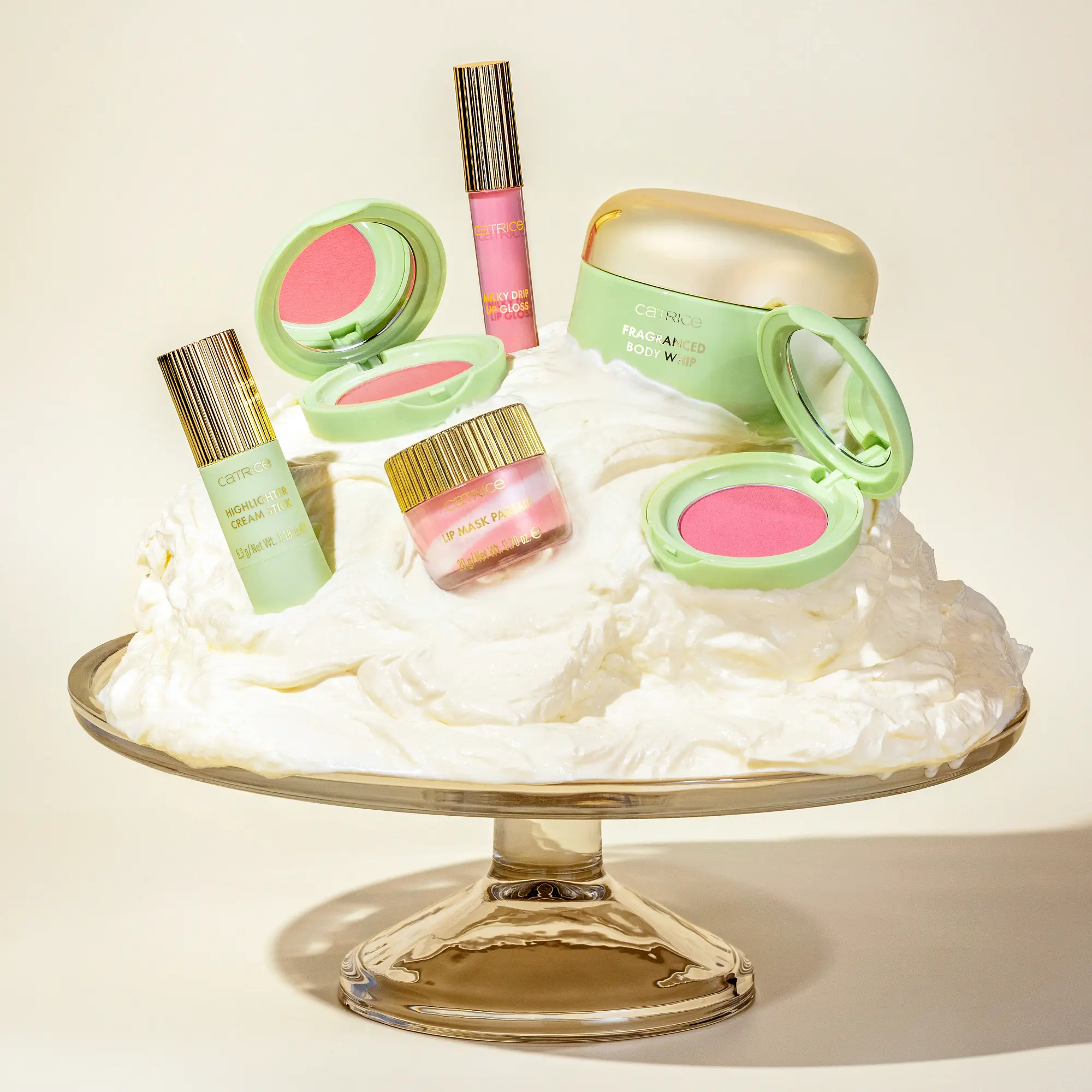 Pistachio Cream Delight Highlighter Cream Stick Glaze of Glory - Image 4
