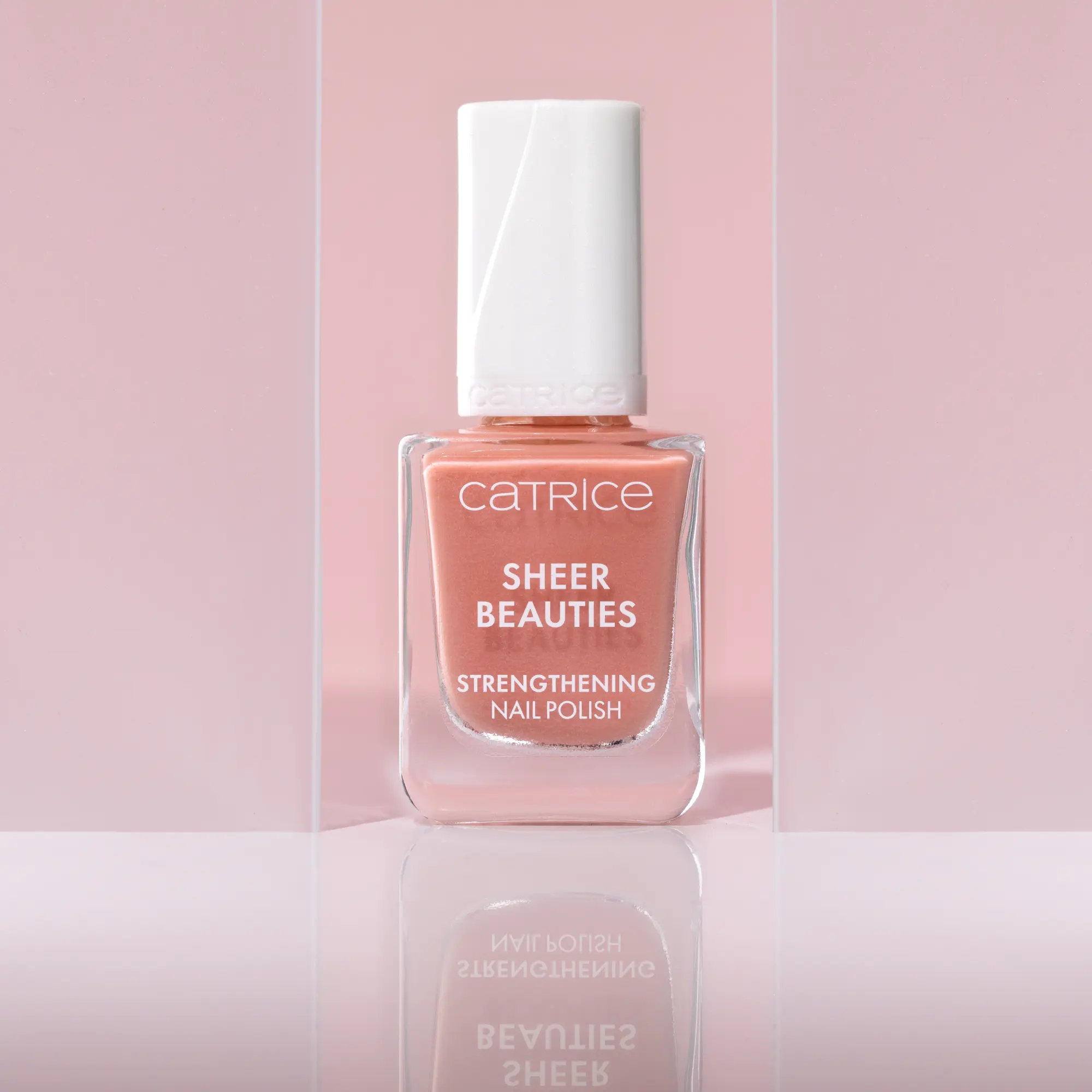 Sheer Beauties Strengthening Nail Polish 050 Peonies, Please! - Image 5