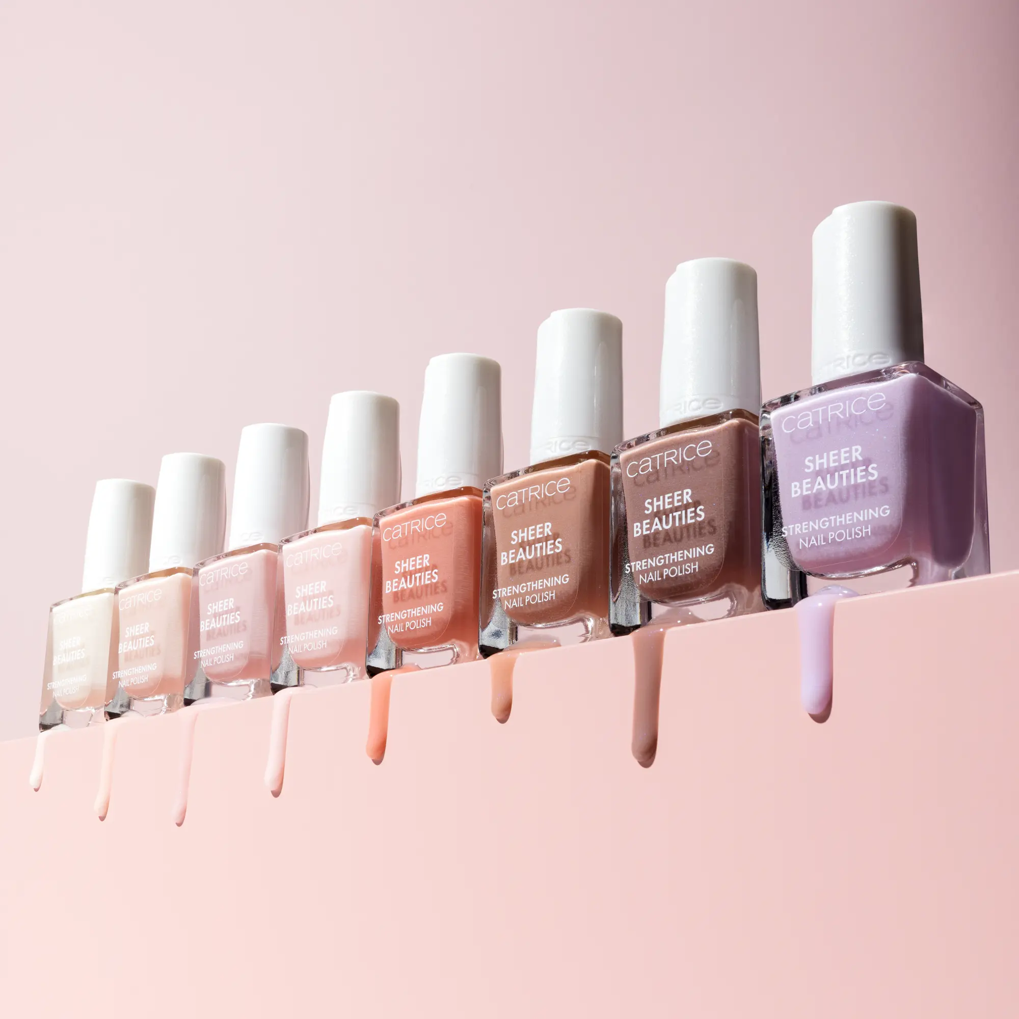 Sheer Beauties Strengthening Nail Polish 060 Nudie Beautie - Image 5