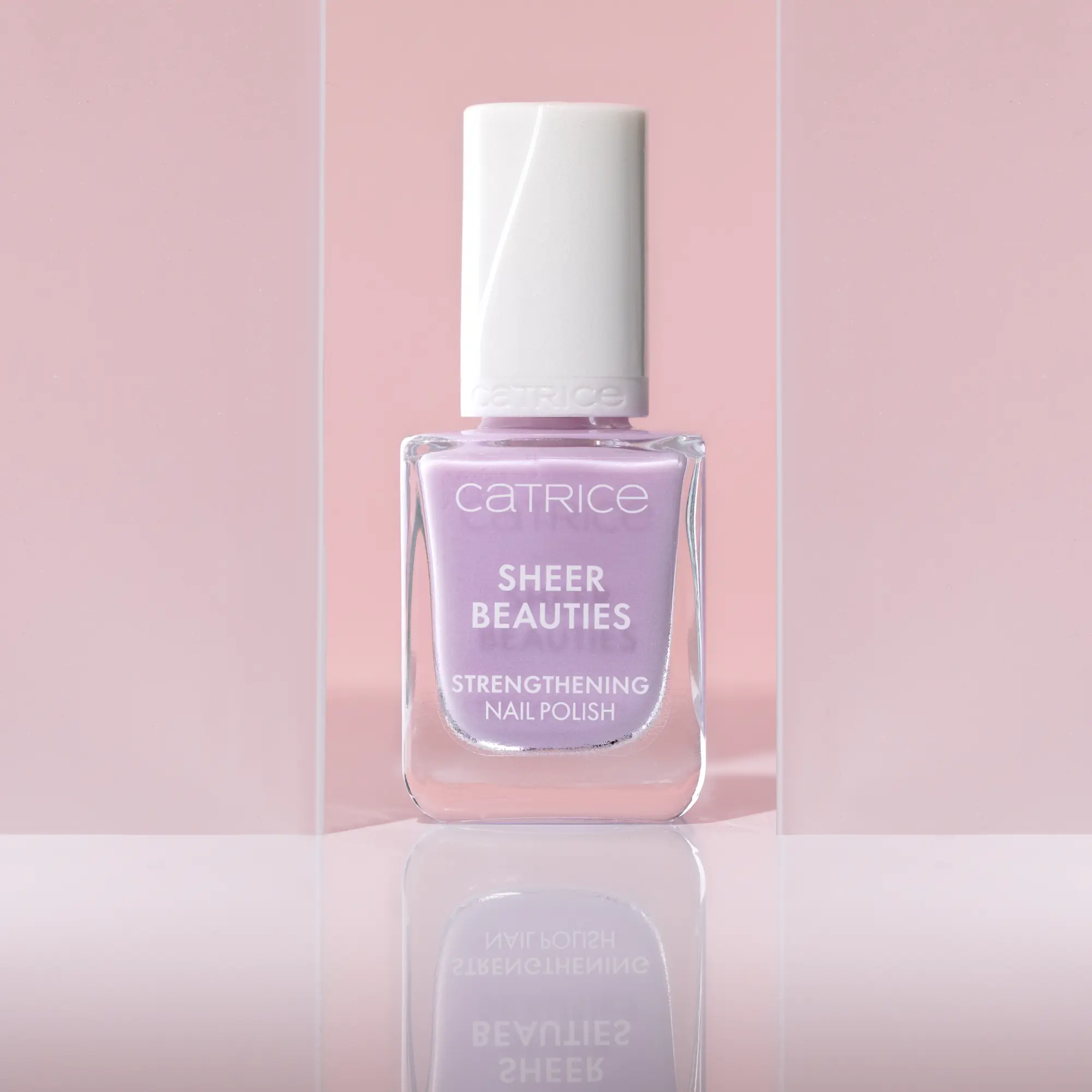 Sheer Beauties Strengthening Nail Polish 080 Lavender Whispers - Image 4