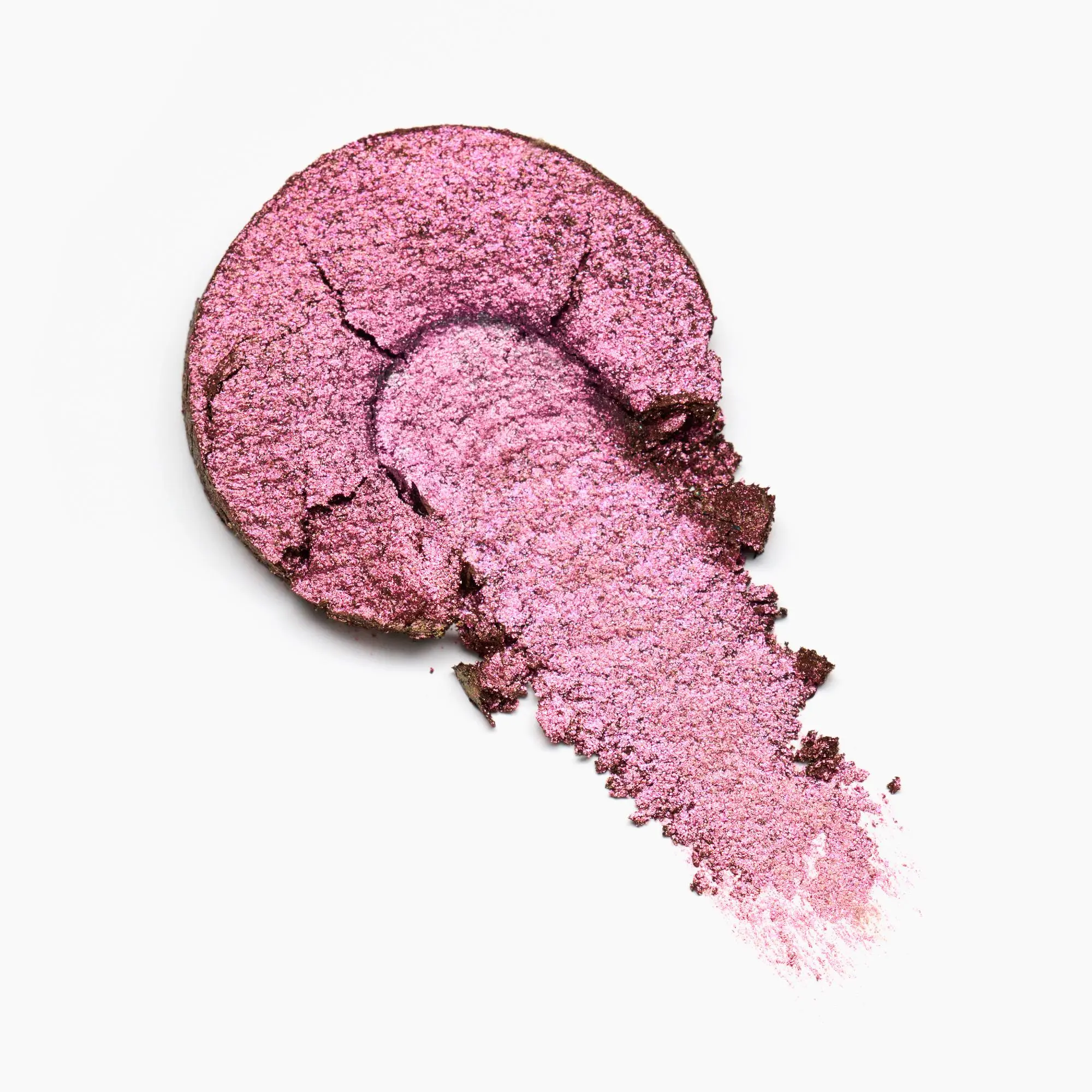 Space Glam Chrome Eyeshadow 050 Cosmic Coral - Image 2