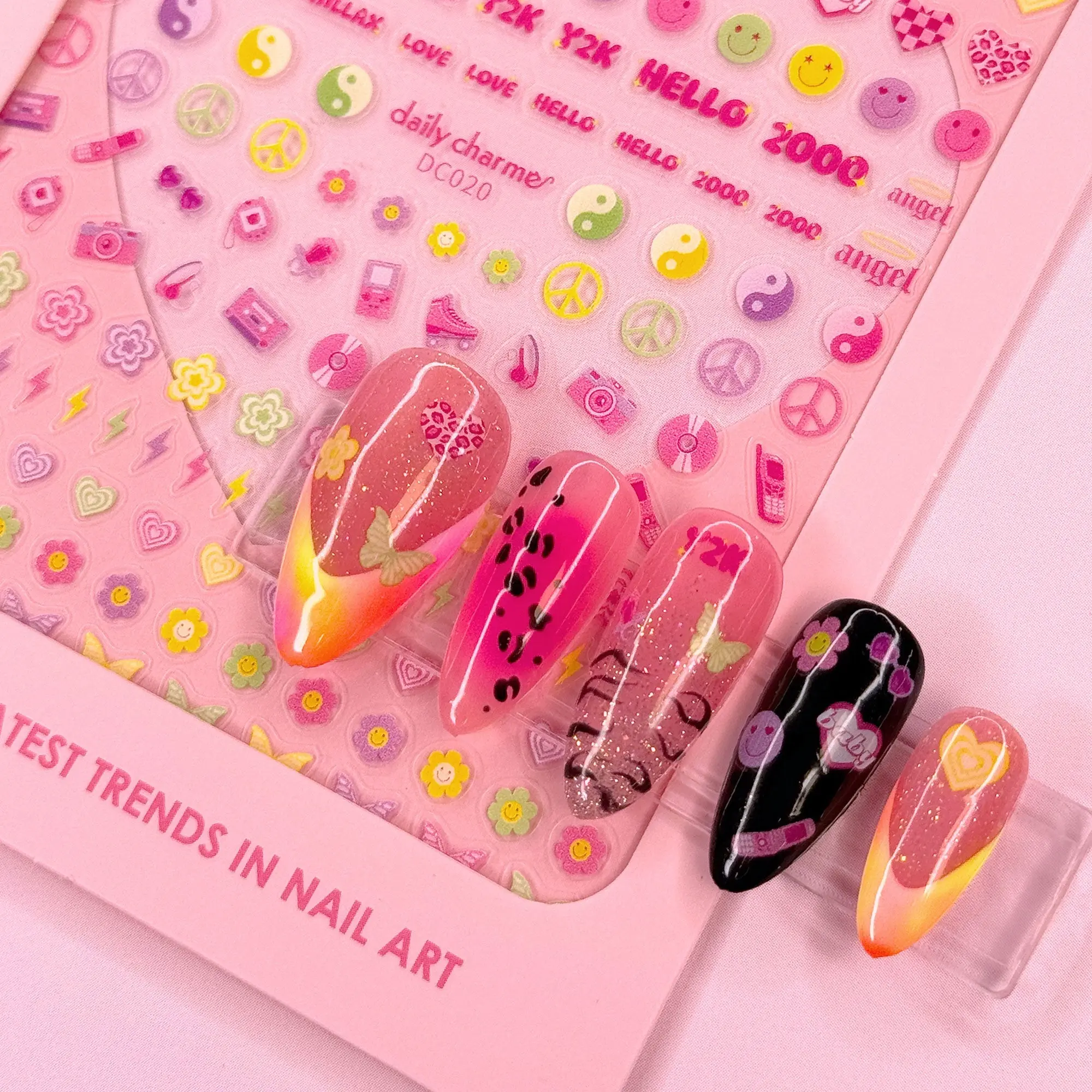 Chic Nail Art Sticker Y2K Forever - Image 2