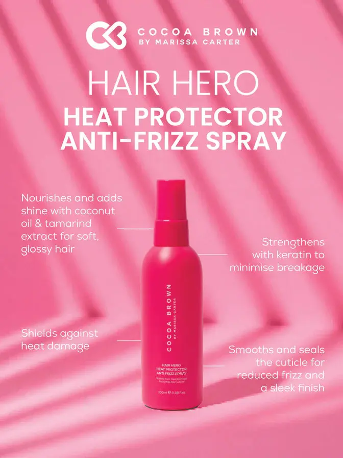 Hair Hero Heat Protection Anti Frizz Spray - Image 2