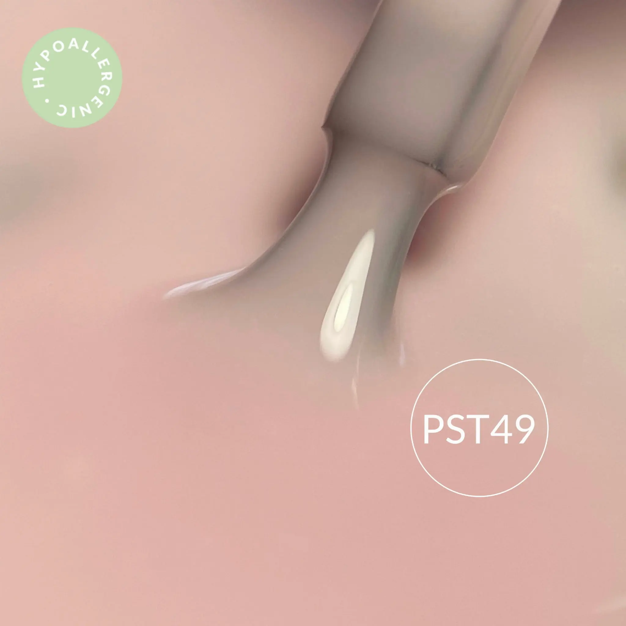 Hypoallergenic Hybrid UV/LED Gel Polish French Style PST49 - Image 4