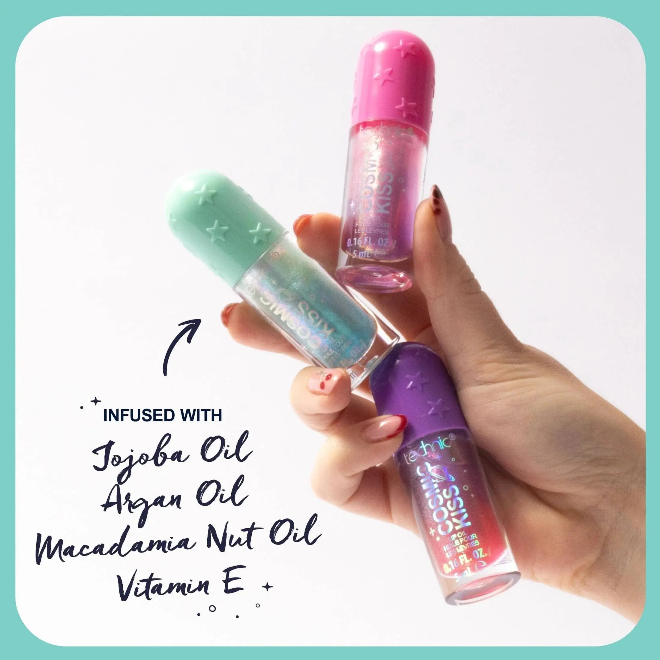 Cosmic Kiss Lip Oil Aurora Apple - Image 7