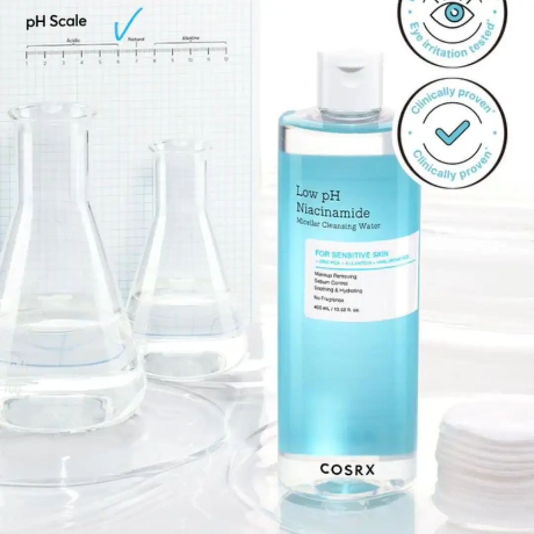 Low pH Niacinamide Micellar Cleansing Water - Image 2