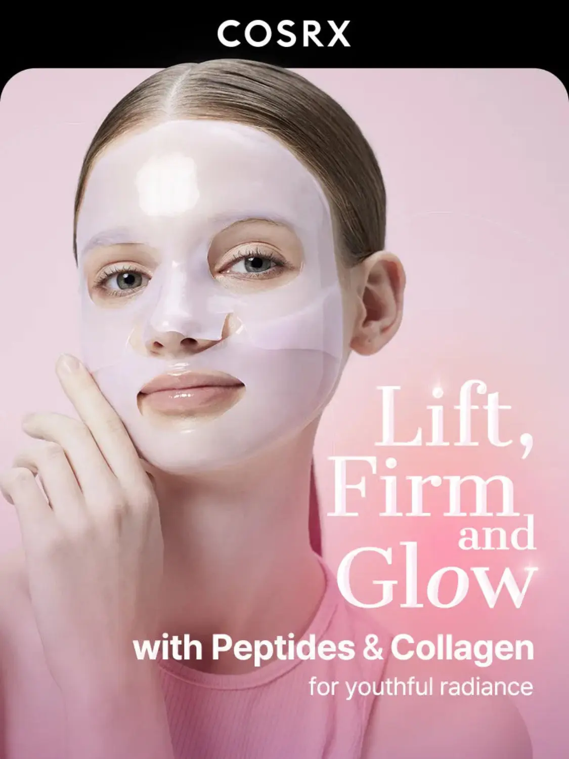 Peptide Collagen Glow Hydrogel Mask - Image 4