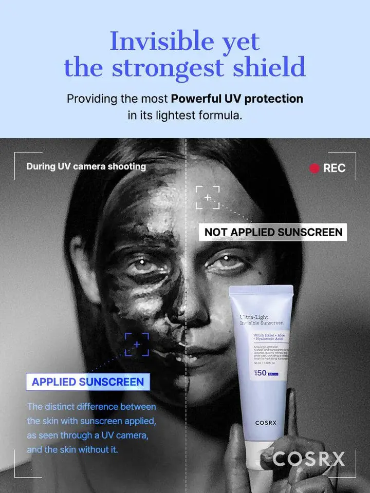 Ultra Light Invisible Sunscreen SPF50+ - Image 2