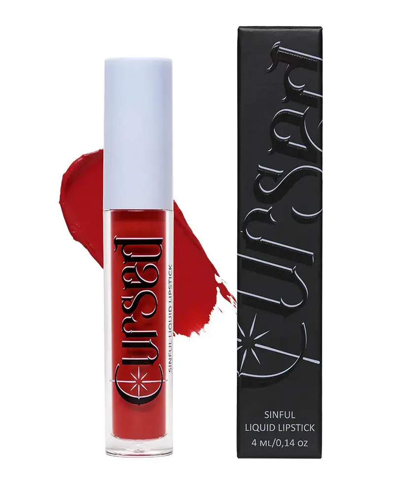 Sinful Liquid Lipstick Red Ink - Image 3