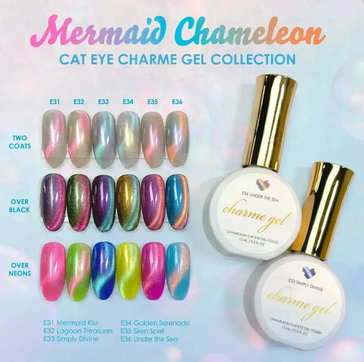 Gel Cat Eye E35 Siren Spell - Image 3