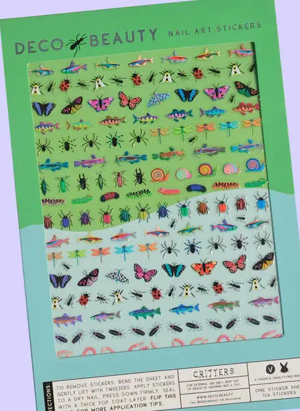 Nail Art Stickers Critters - Image 3