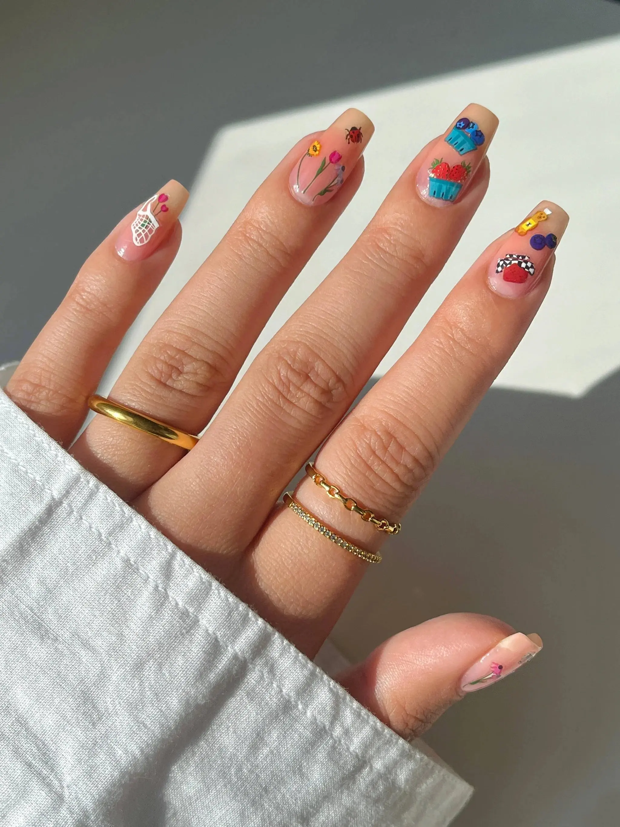 Nail Art Stickers Farmer's Market - Image 2
