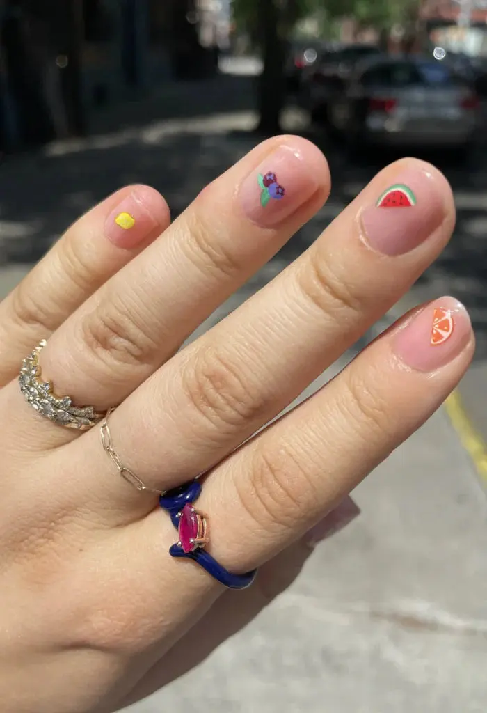 Nail Art Stickers Fruit Salad - Image 3