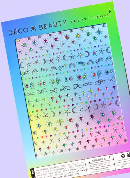 Nail Art Stickers Sparkle - Image 4