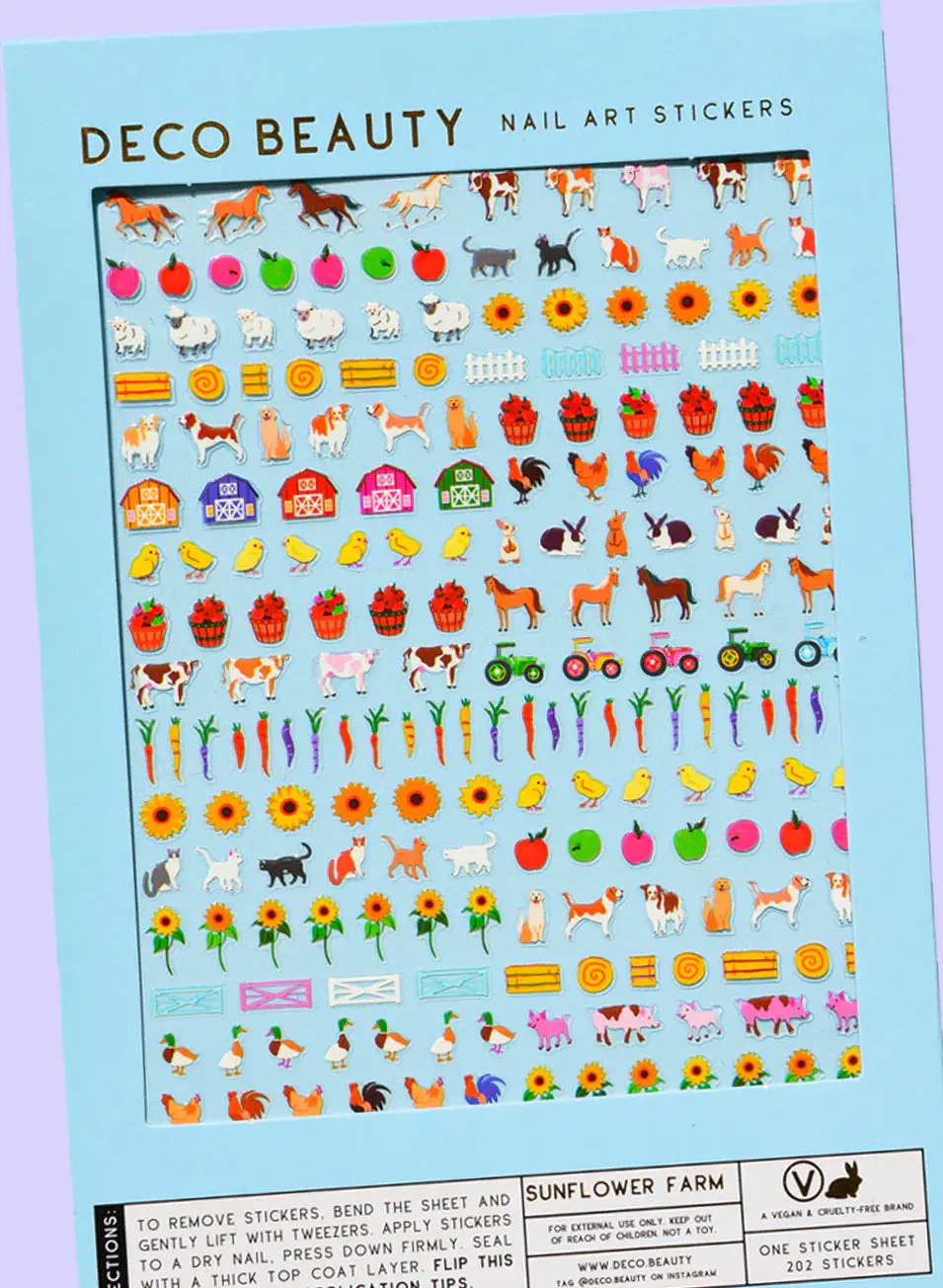 Nail Art Stickers Sunflower Farm - Image 4