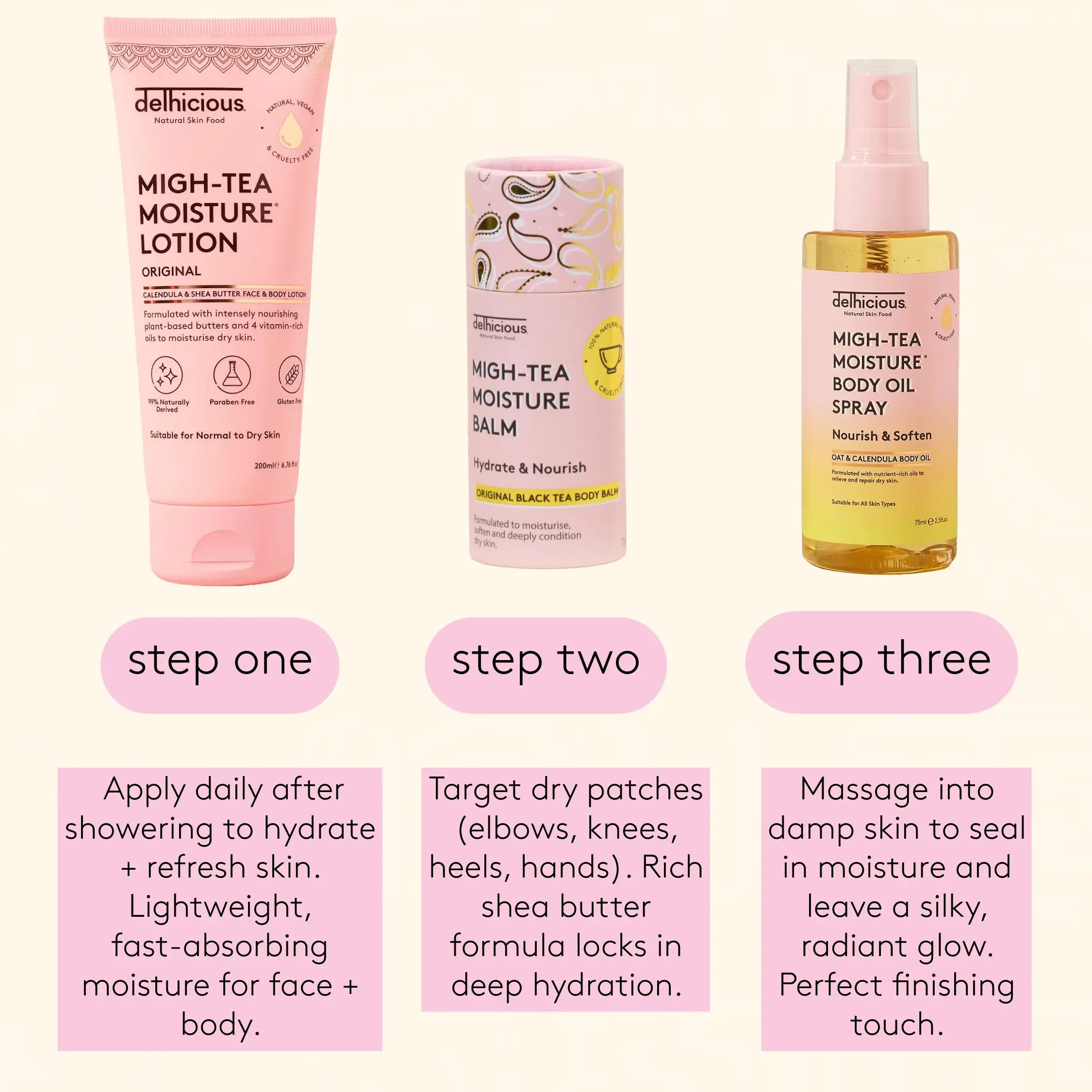 Migh-Tea Moisture Body Oil Spray - Image 7