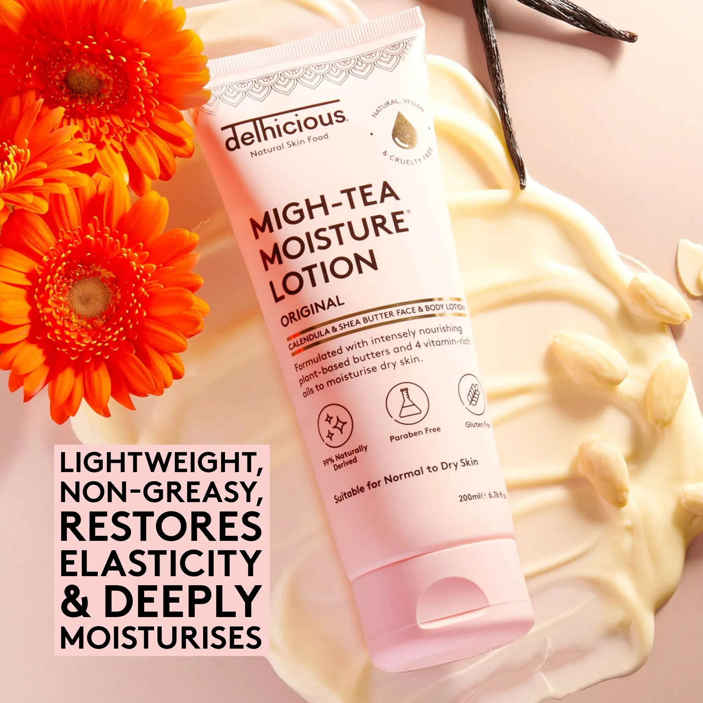 Migh-Tea Moisture Face & Body Daily Lotion - Image 2