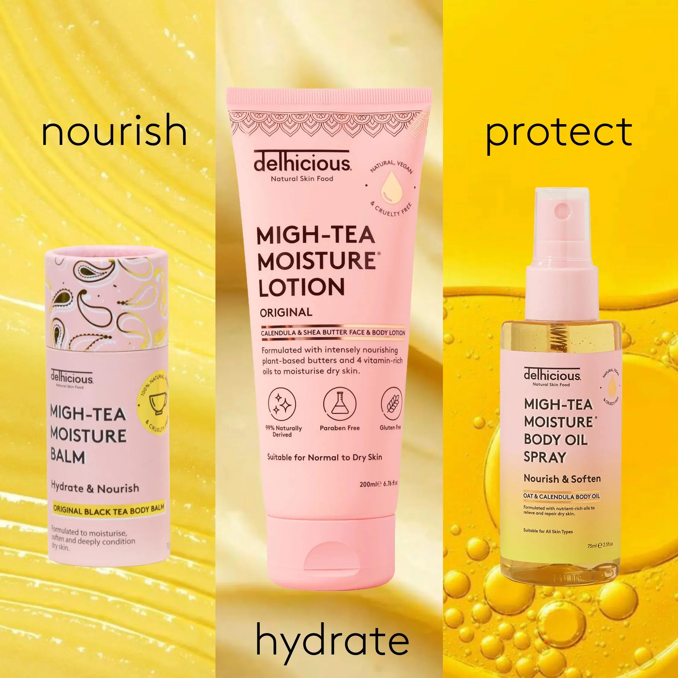Migh-Tea Moisture Face & Body Daily Lotion - Image 5
