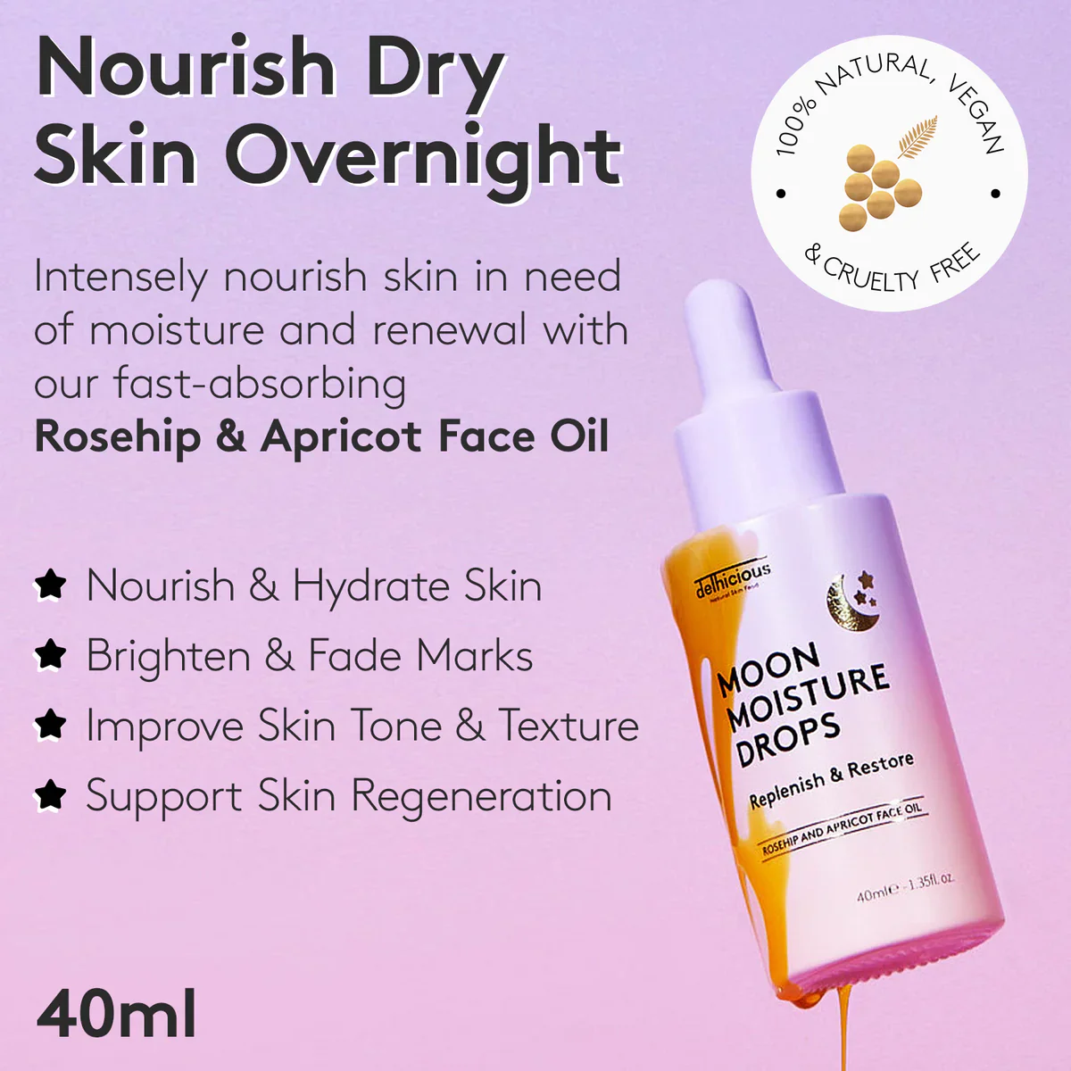 Moon Moisture Drops Face Oil - Image 5