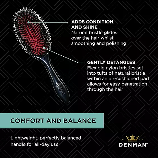 D81M Medium Style And Shine Brush - Image 2