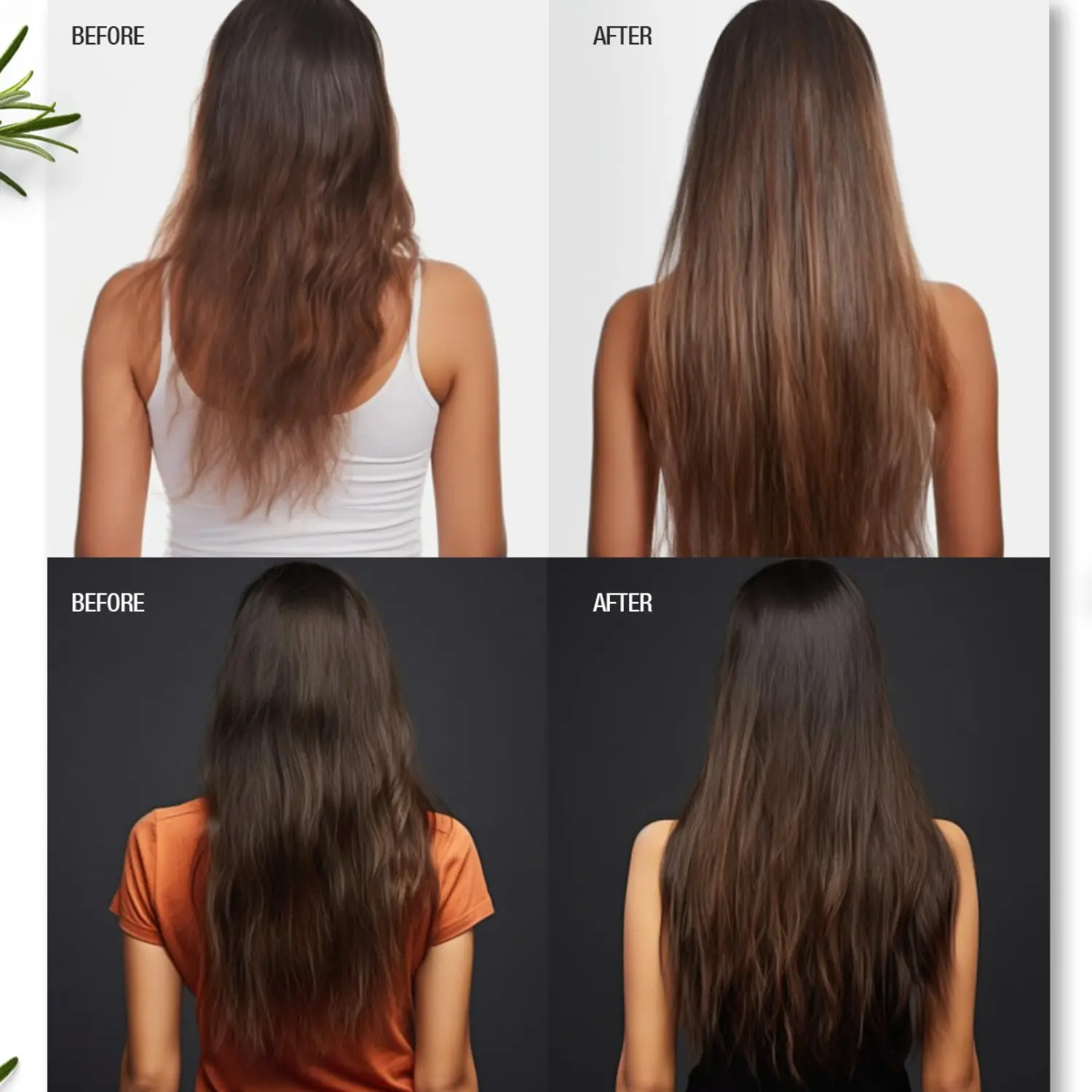 Rosemary & Mint Natural Hair Oil - Image 2