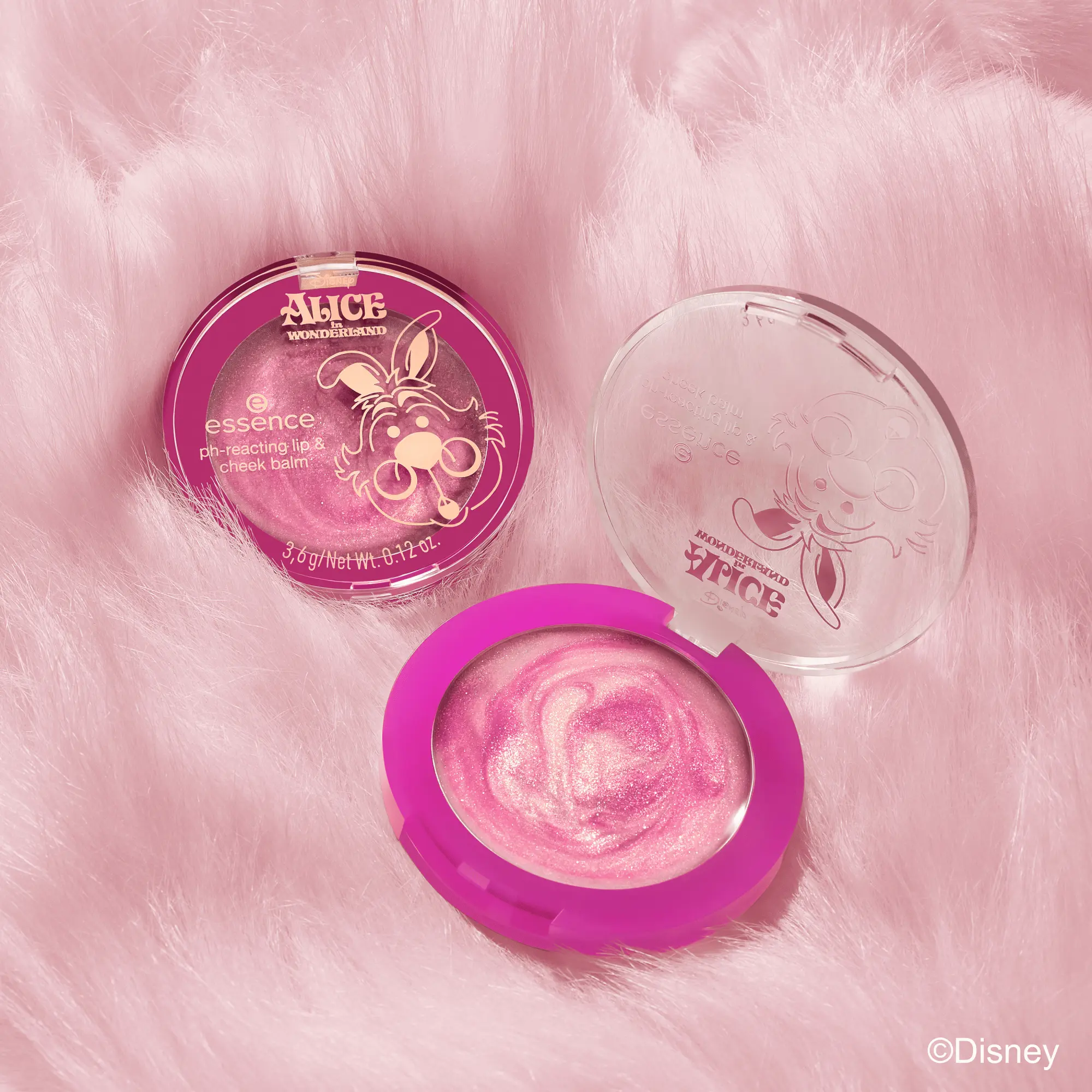 Disney Alice In Wonderland Ph-Reacting Lip & Cheek Balm 01 Team Fun - Image 9