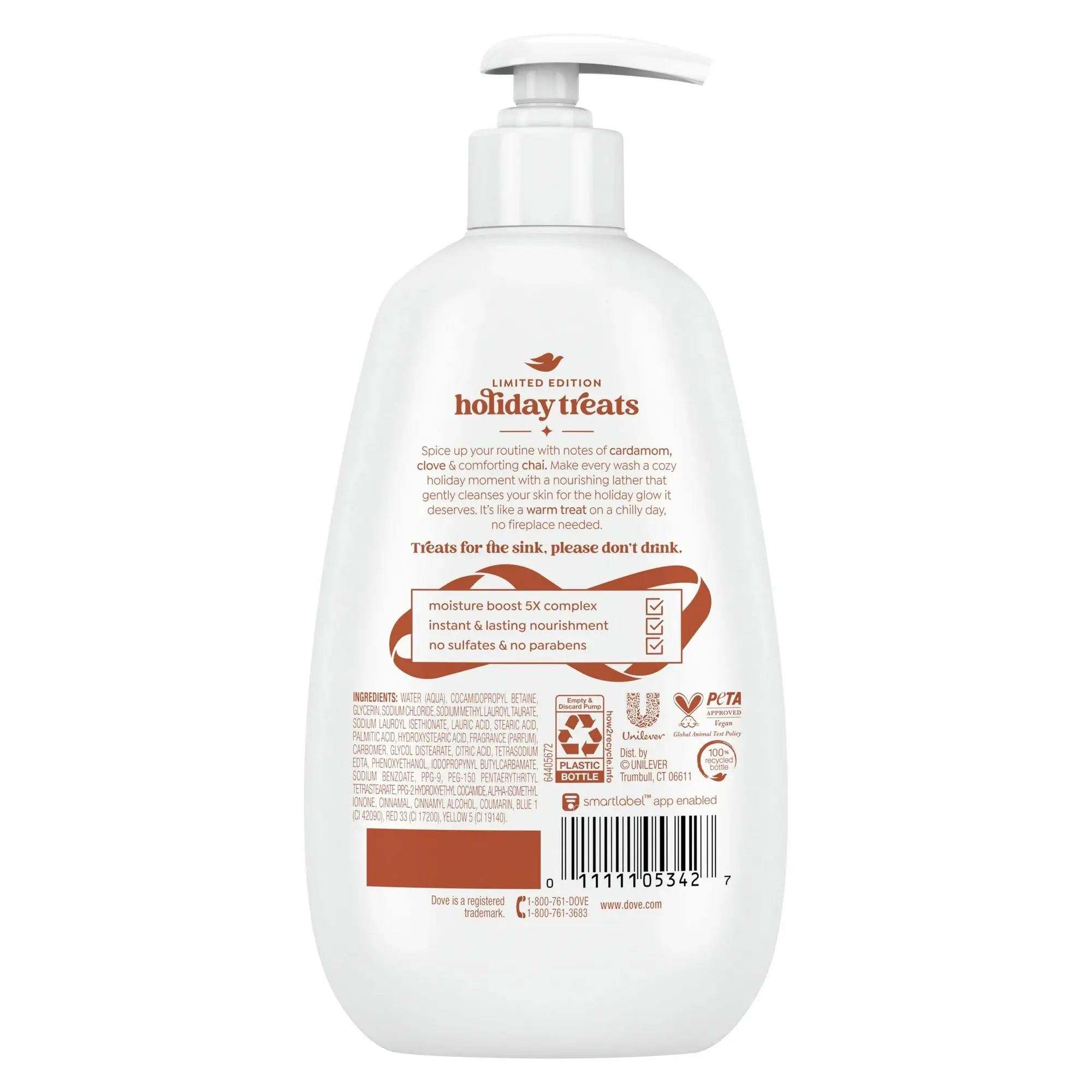 Holiday Treats Liquid Hand Wash Spiced Chai Latte - Image 6