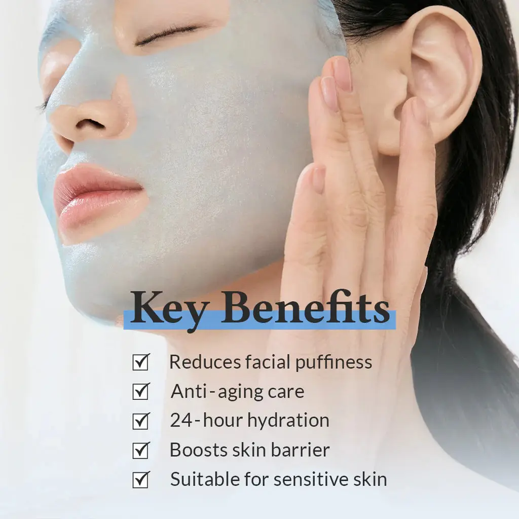 Dr. Althea Aqua Blue Hydration Mask 4-Pack - Image 3