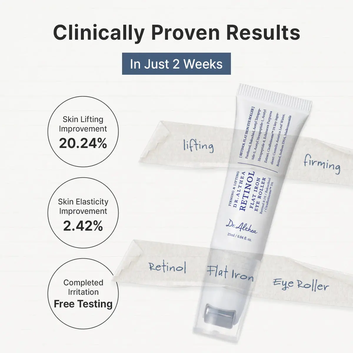 Retinol Flat Iron Eye Roller - Image 5