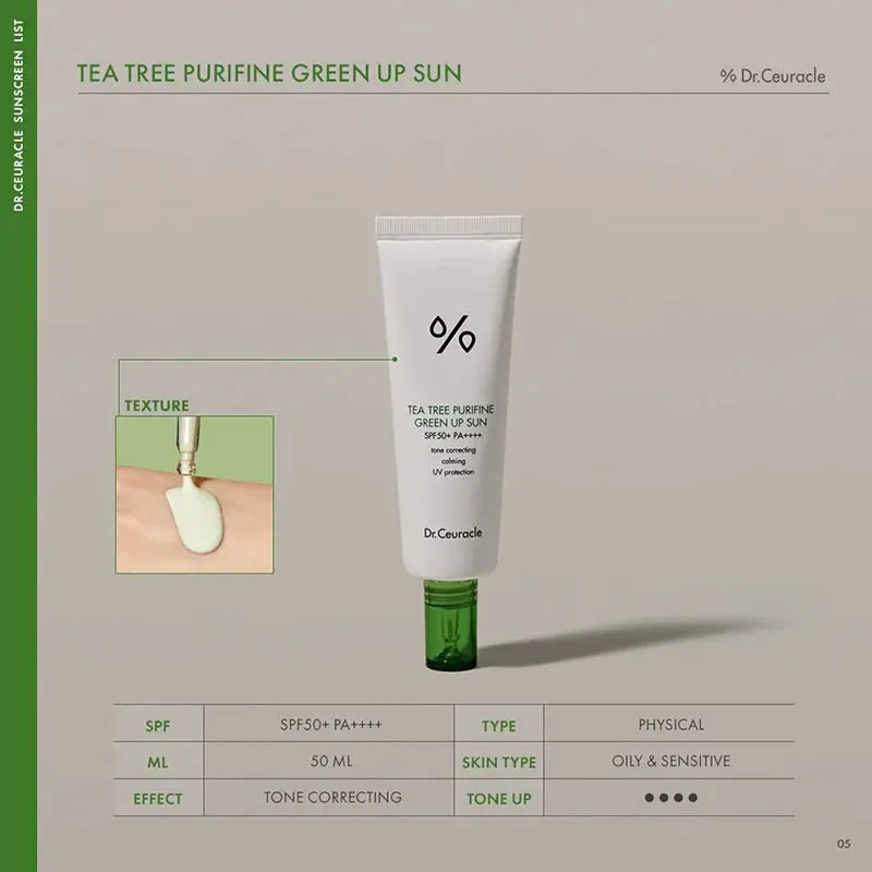 Tea Tree Purifine Green Up Sun - Image 4