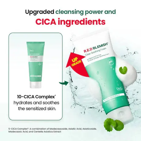 Red Blemish Clear Soothing Foam - Image 2