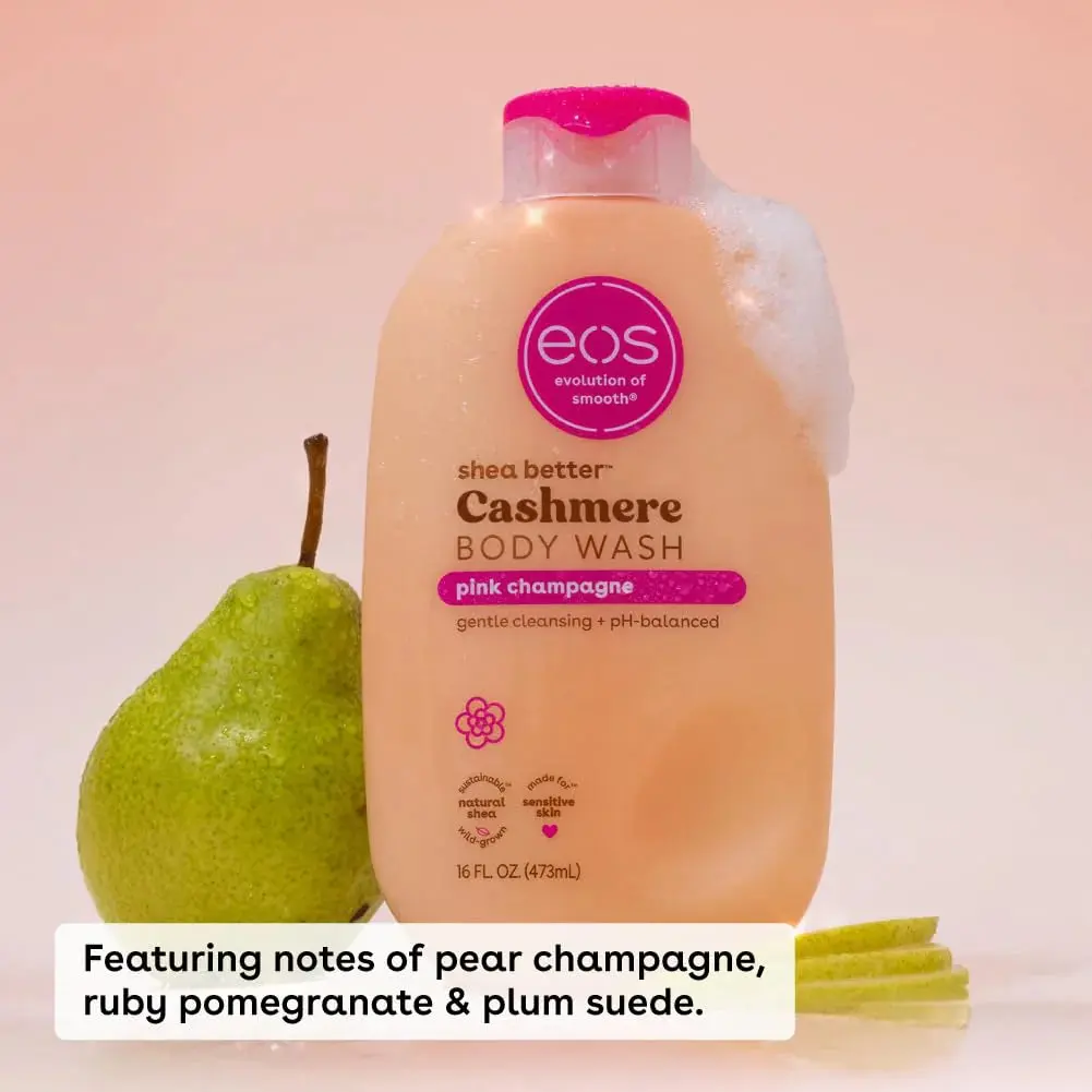 Shea Better Cashmere Body Wash Pink Champagne - Image 3