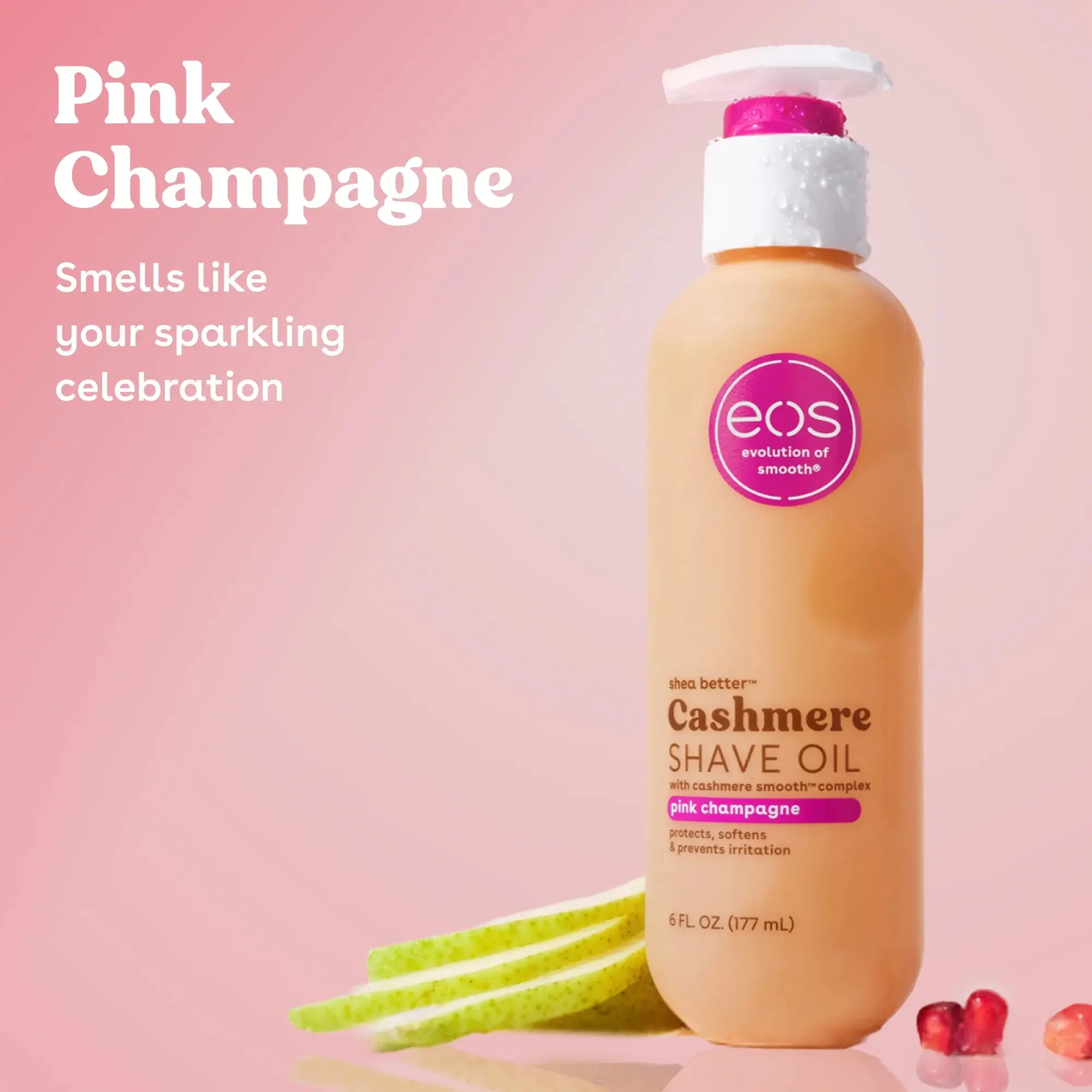Shea Better Cashmere Shave Oil Pink Champagne - Image 4