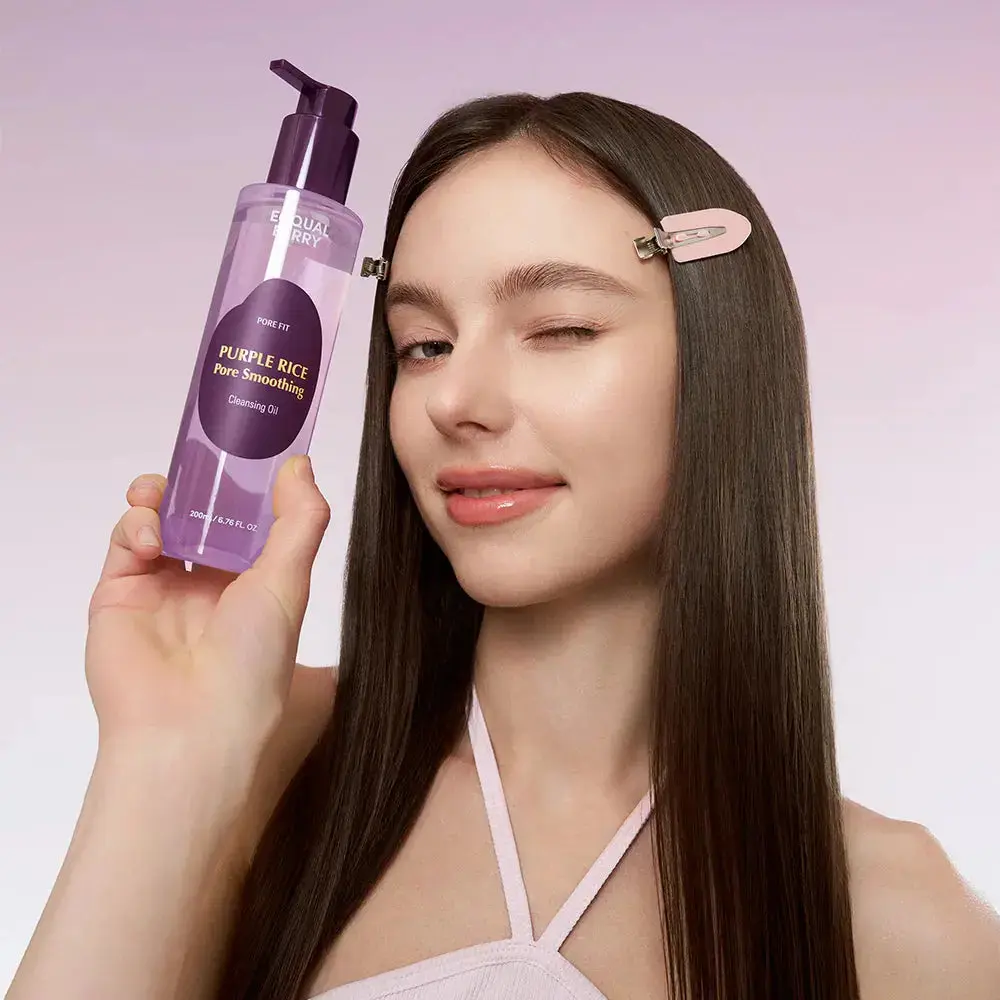Purple Rice Pore Smoothing Cleansing Oil - Image 3