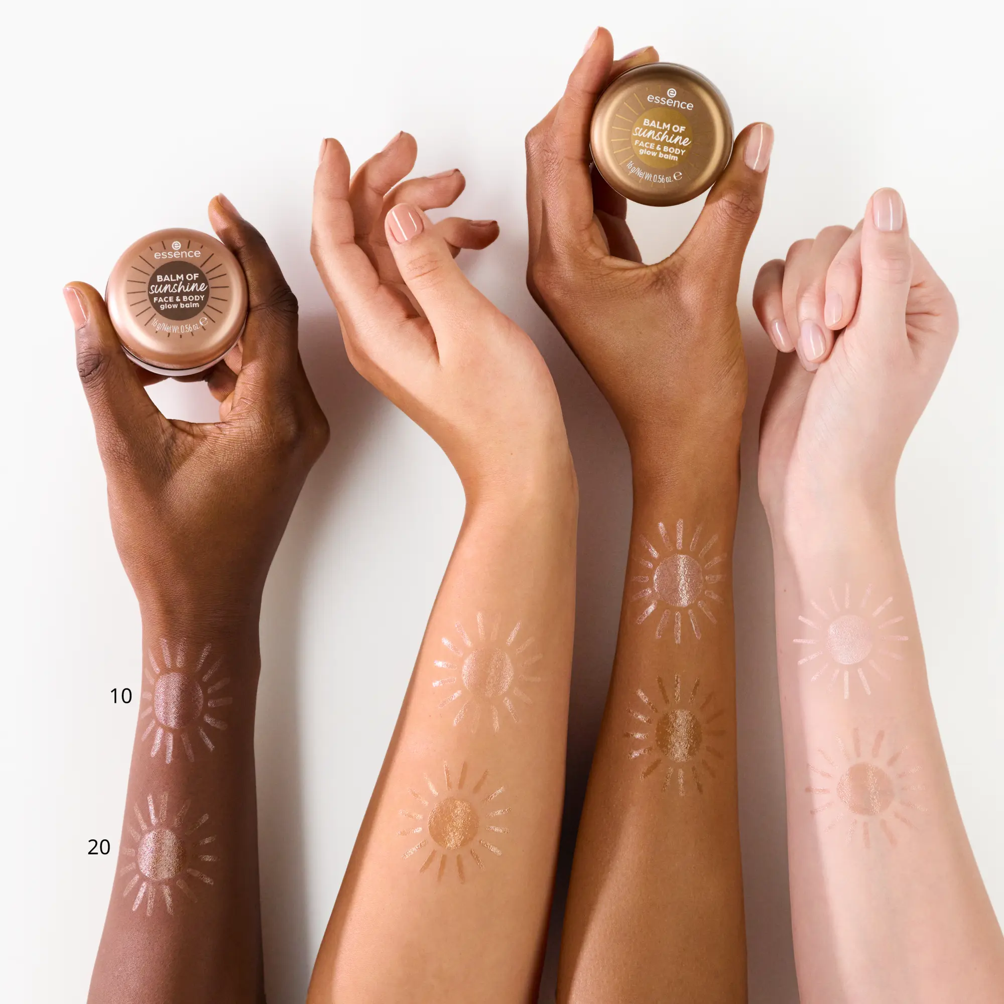 Balm Of Sunshine Face & Body Glow Balm 10 Obsession de la Lune - Image 4