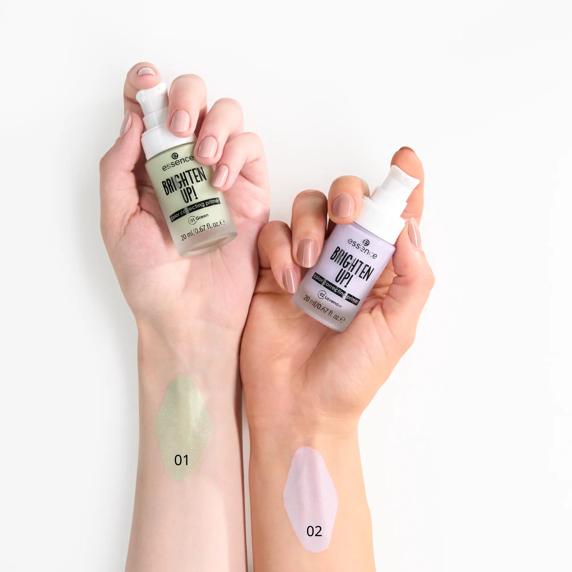 Brighten Up! Color Correcting Primer 01 Green - Image 4