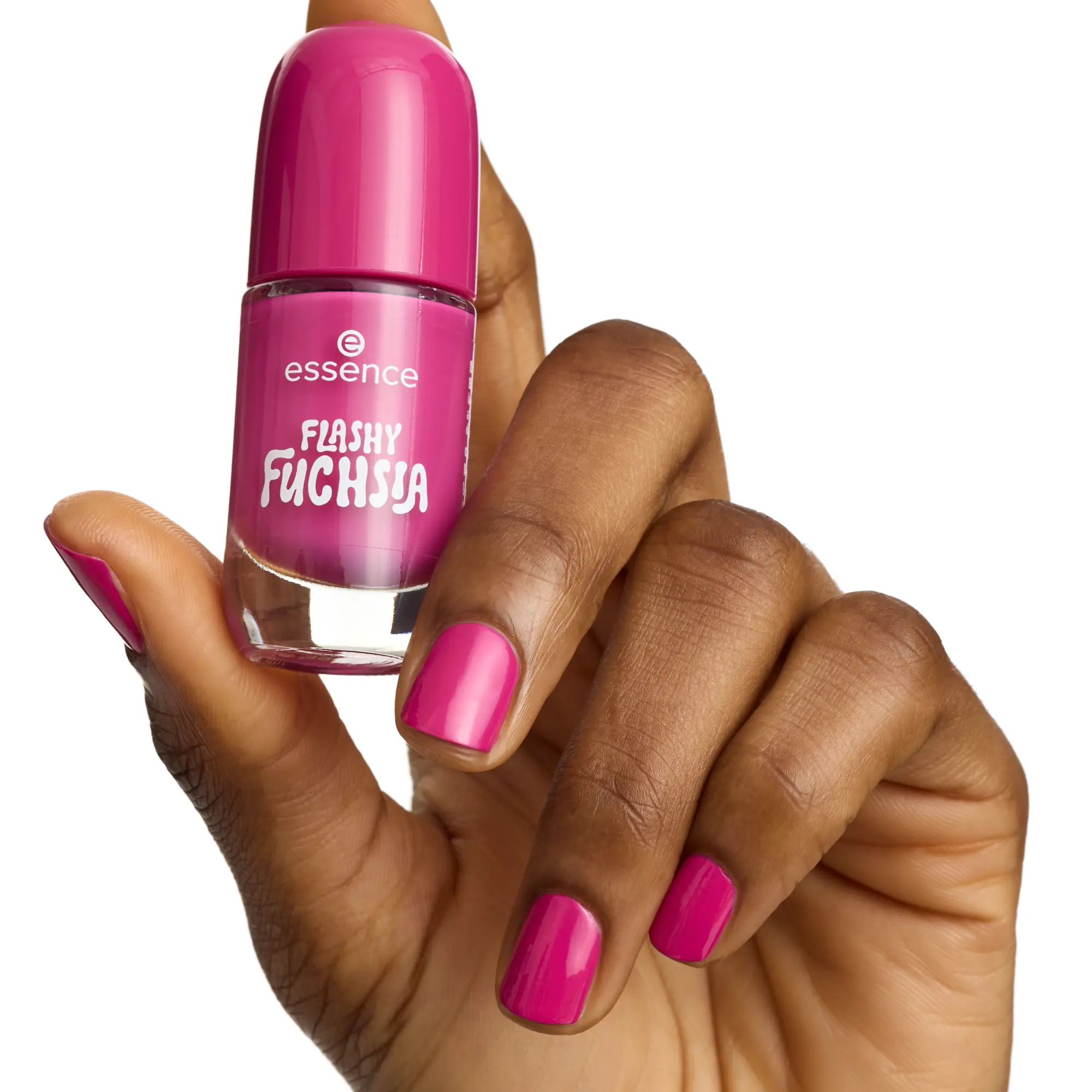 Gel Nail Polish 28 Flashy Fuchsia - Image 3