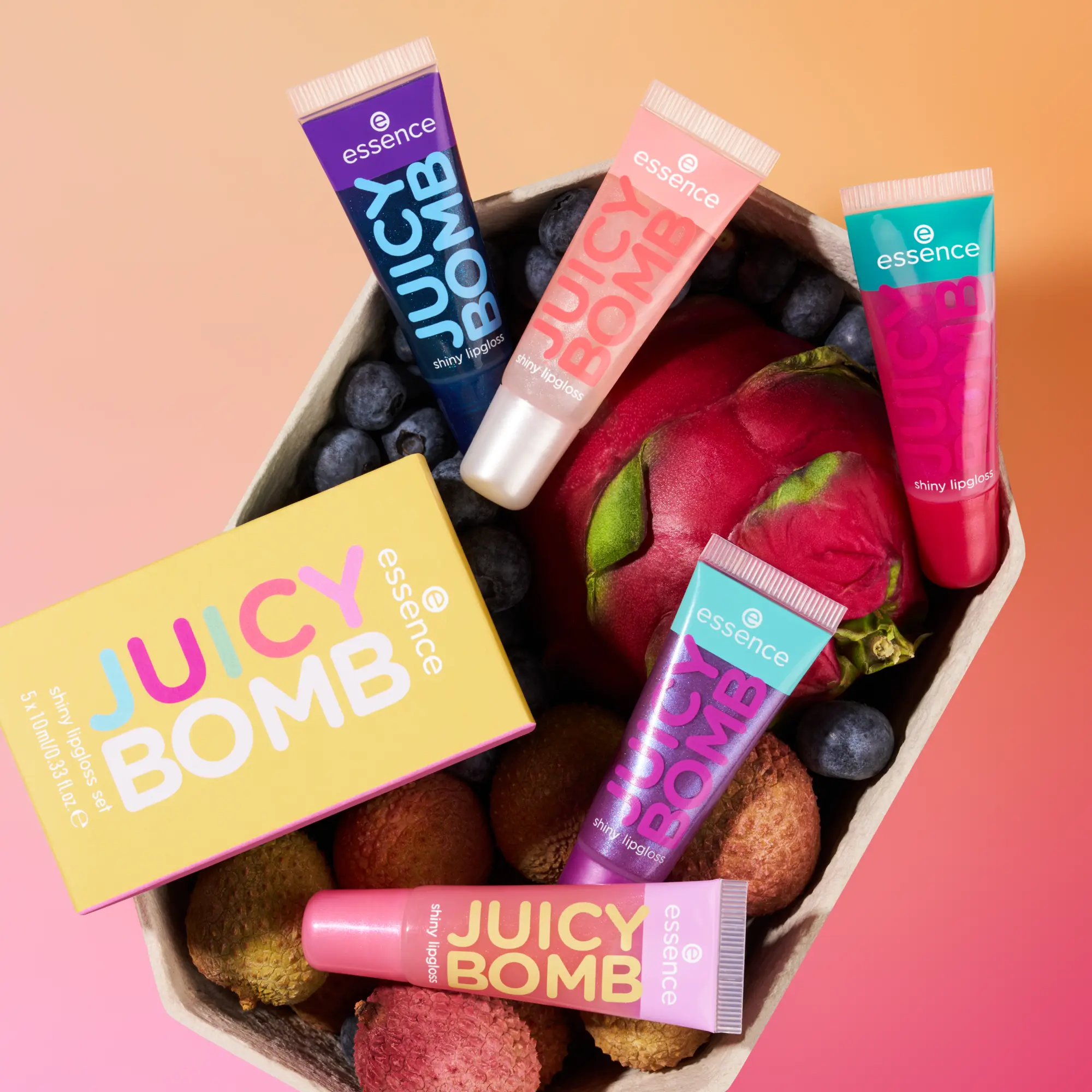Juicy Bomb Shiny Lipgloss Set 03 - Image 2