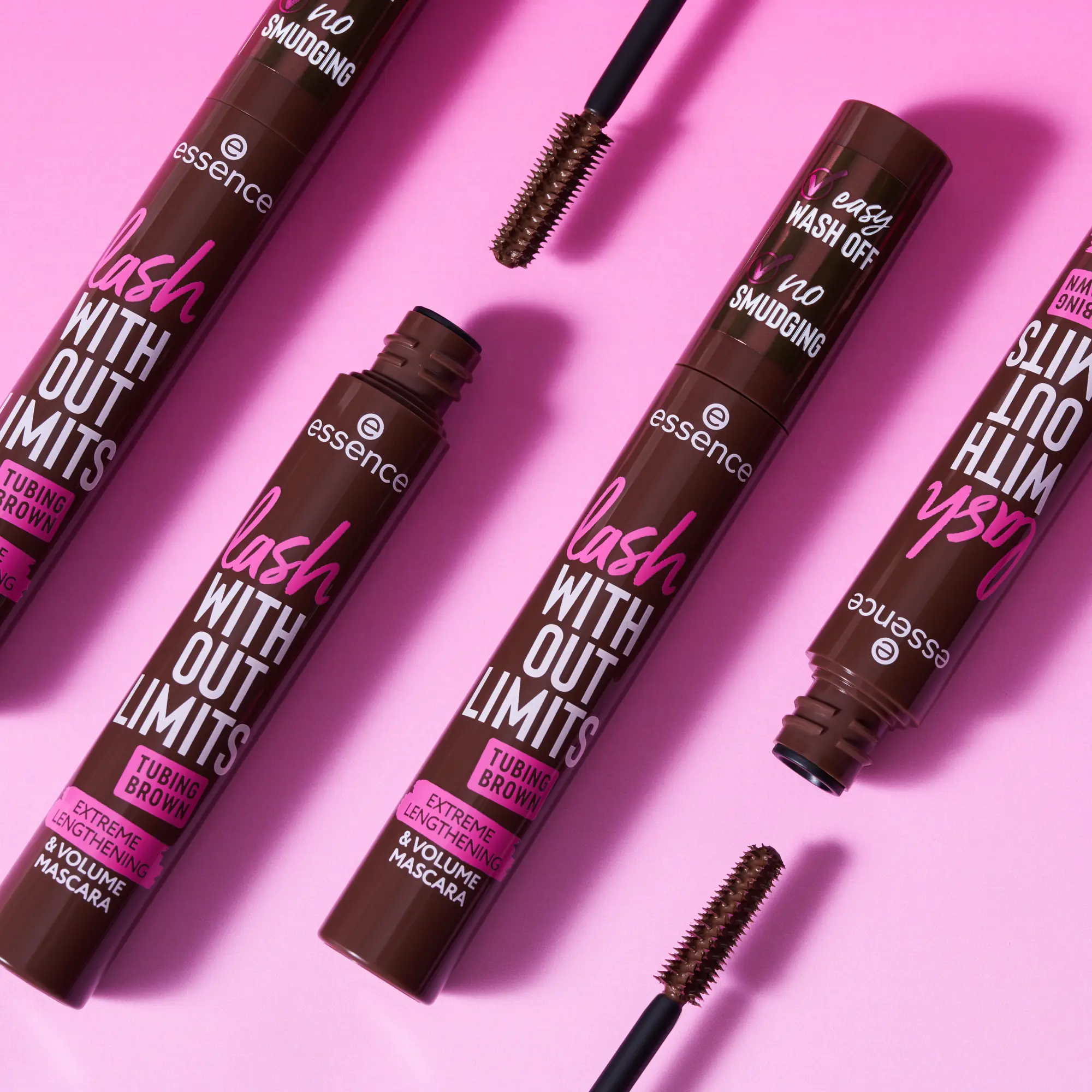 Lash Without Limits Tubing Brown Extreme Lengthening & Volume Mascara 05 Brown Tubing - Image 9