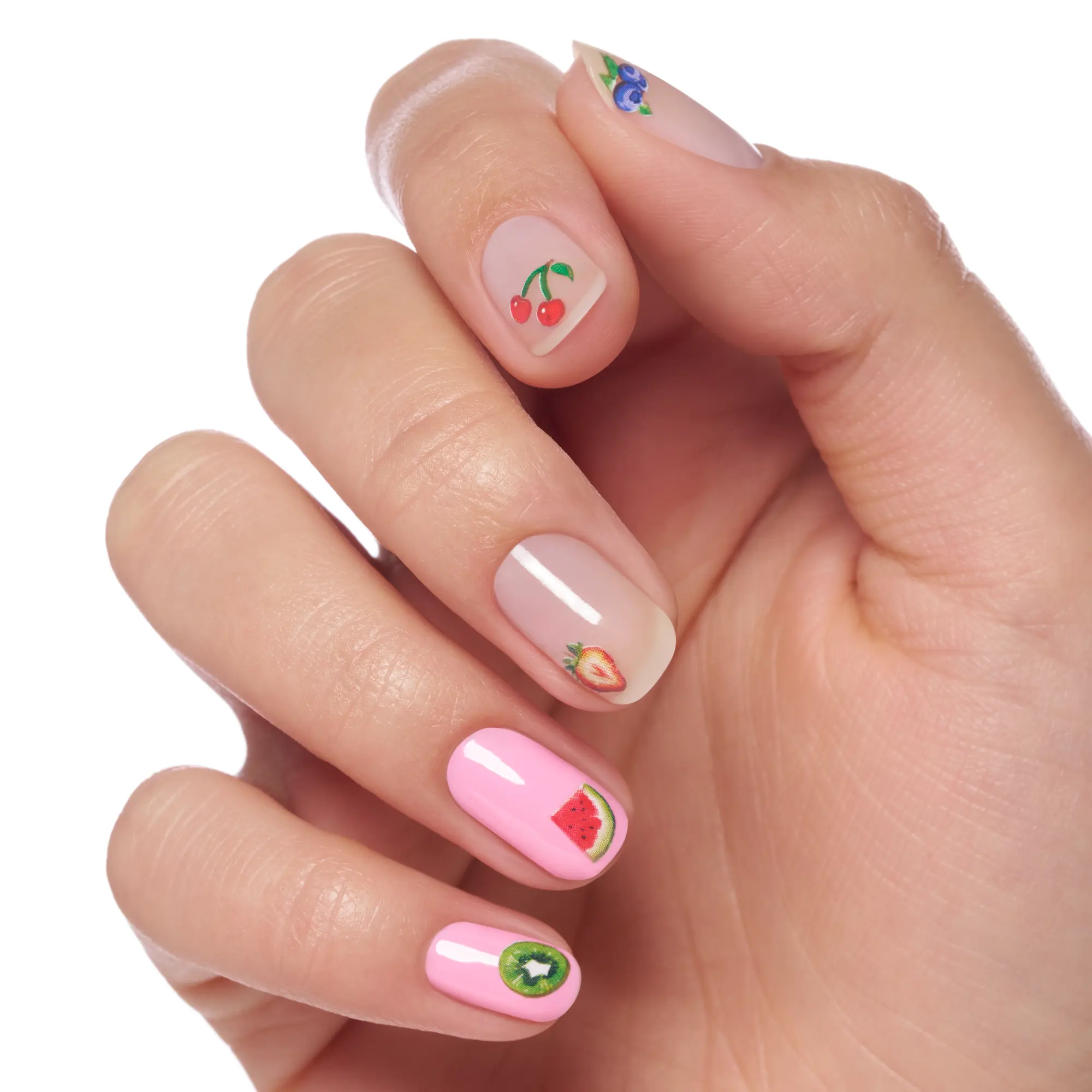 Let's Get Juicy Fruity Nail Sticker - Image 2