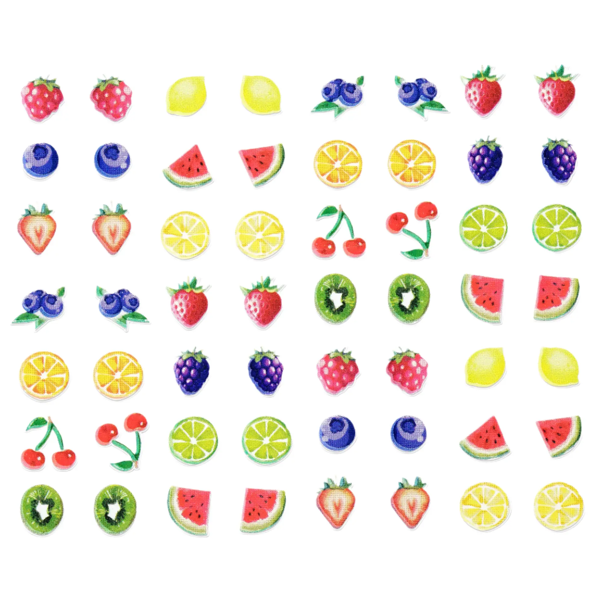 Let's Get Juicy Fruity Nail Sticker - Image 4