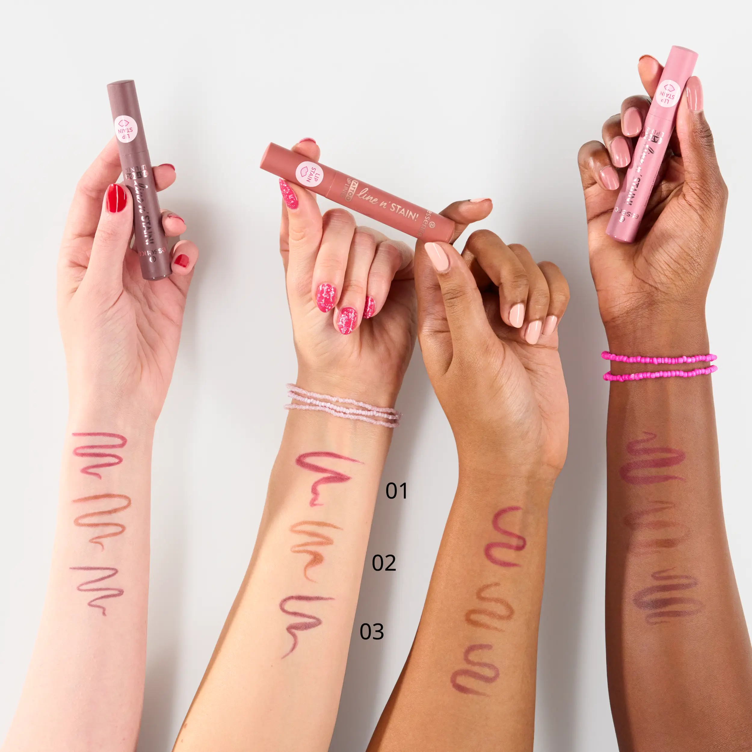 Line N' Stain! Tattoo Lip Liner 01 Everyone's Nude Pink - Image 2