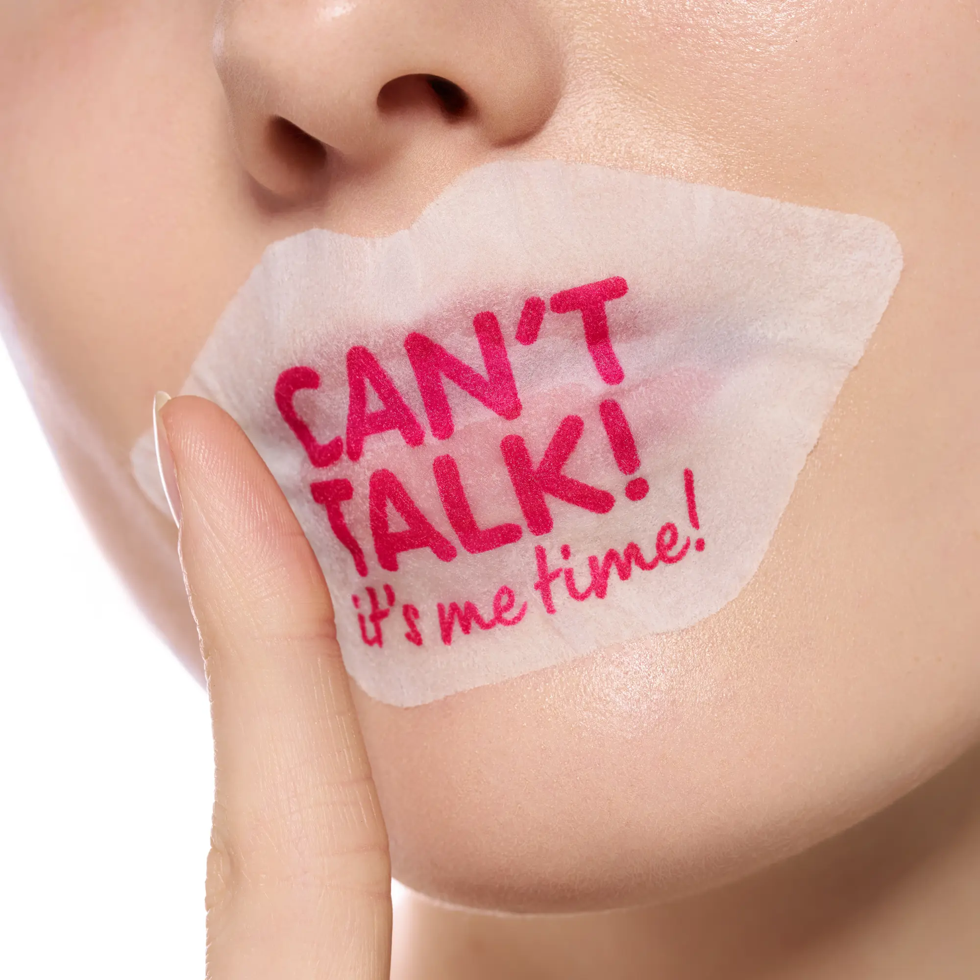 Lip Sheet Mask 01 Can't Talk, It's Me Time! - Image 2