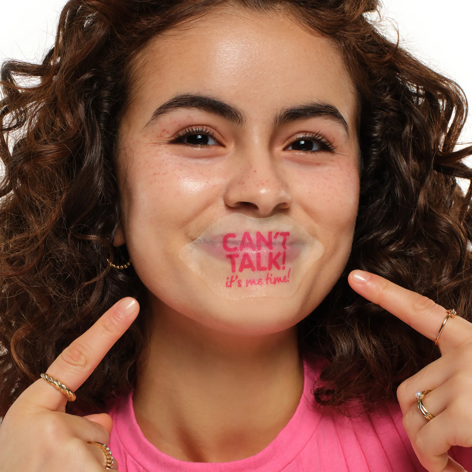 Lip Sheet Mask 01 Can't Talk, It's Me Time! - Image 5