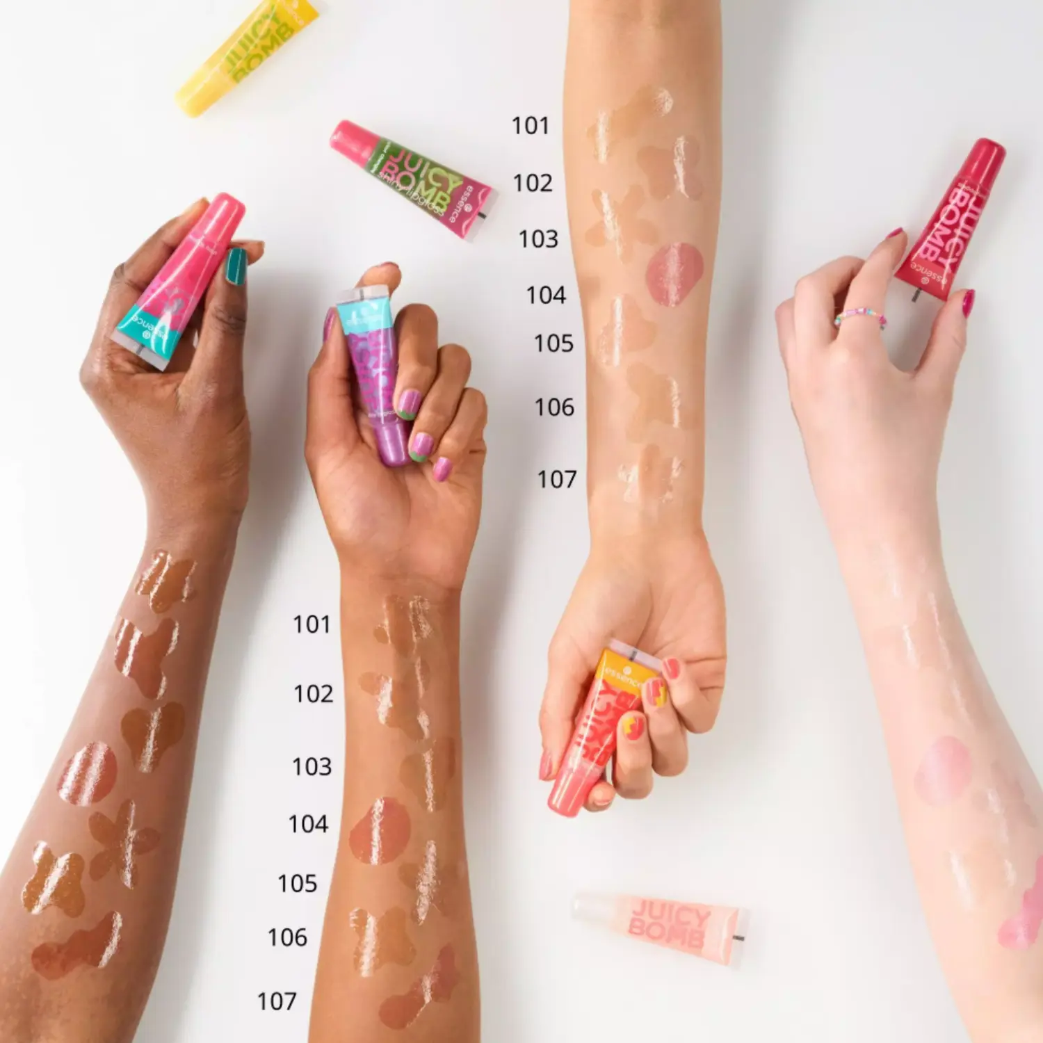 Say It With Juicy Thanks My Dear Juicy Bomb Shiny Lipgloss 03 Glowy Gummy - Image 5