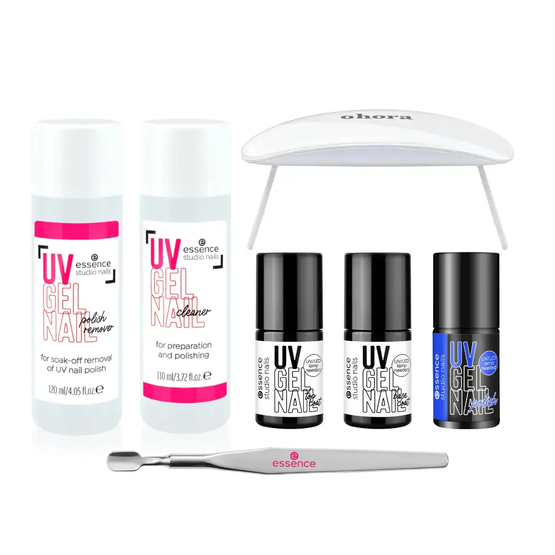 Starter Set Studio Nails UV Gel Polish with Lamp - Image 11
