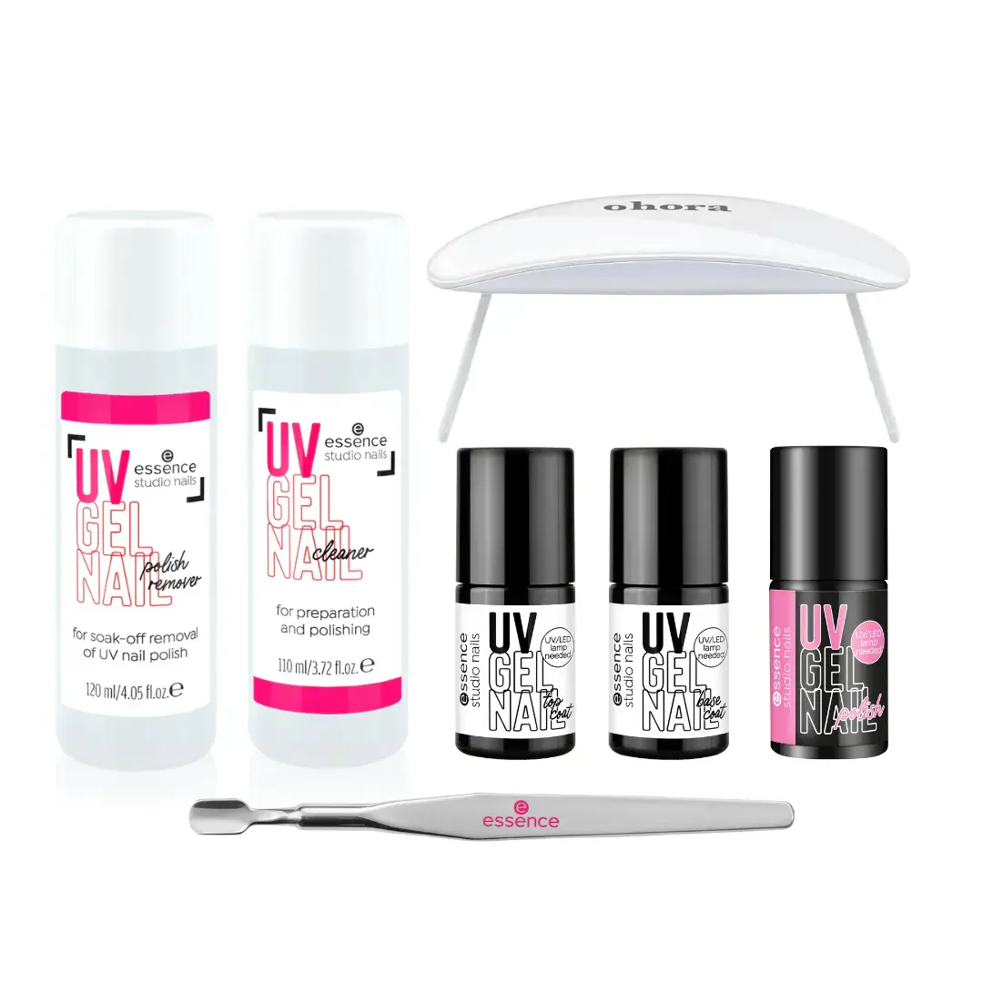 Starter Set Studio Nails UV Gel Polish with Lamp - Image 12