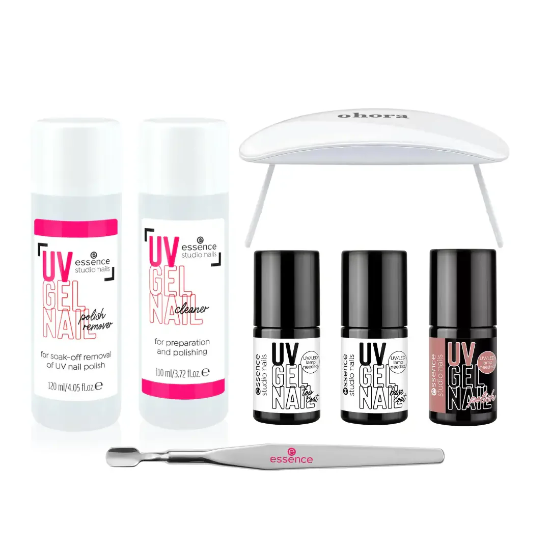 Starter Set Studio Nails UV Gel Polish with Lamp - Image 13