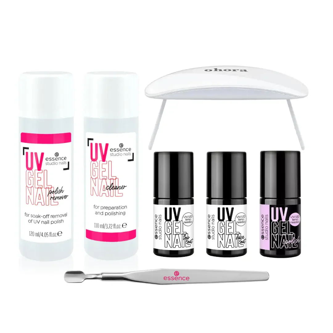 Starter Set Studio Nails UV Gel Polish with Lamp - Image 14