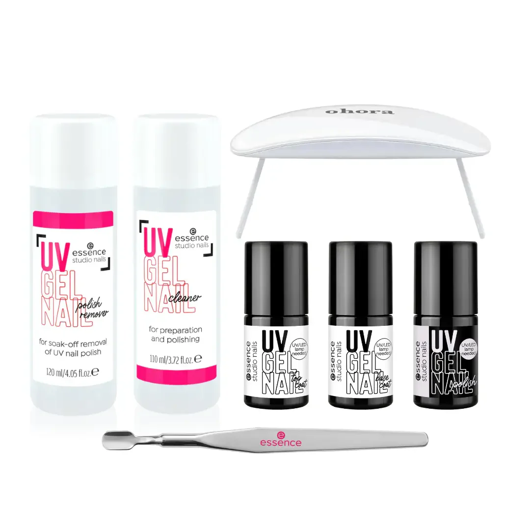 Starter Set Studio Nails UV Gel Polish with Lamp - Image 15